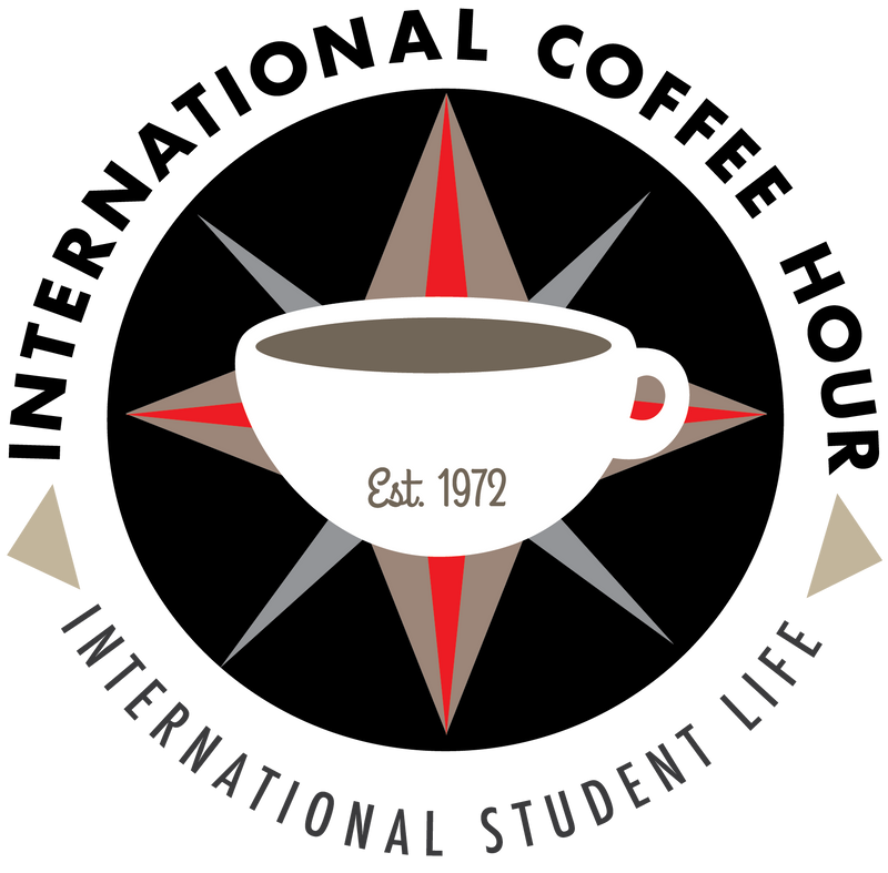 International Coffee Hour logo.